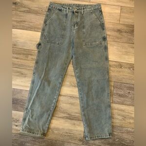 Manfinity denim cargo pants. Size S